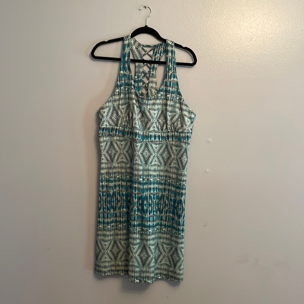 Aqua/blue zeroxposur dress